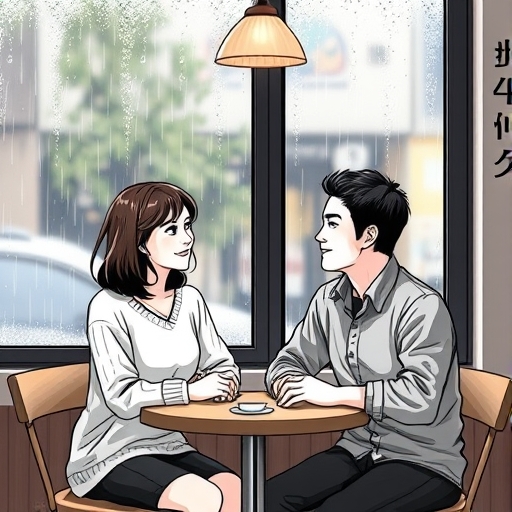 La tarde en el pequeño café