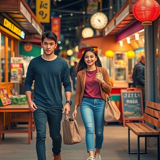 El bolso extraviado en el mercado nocturno