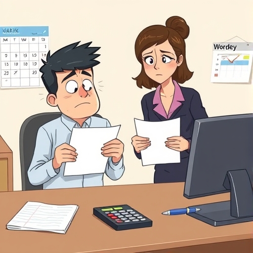 La sombra en la oficina