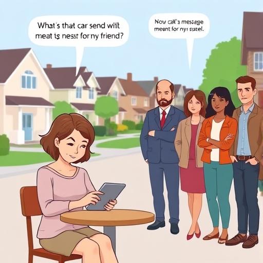 El mensaje equivocado en el chat del barrio