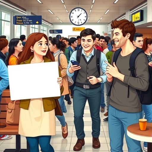 La confusión en la terminal de autobuses