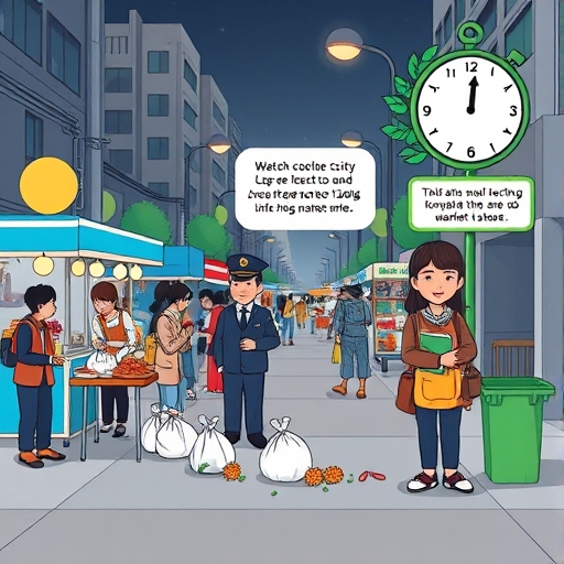 夜市垃圾治理带来的邻里争议