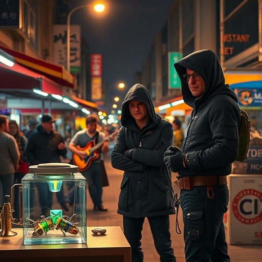 El Robo Relámpago en el Mercado Nocturno