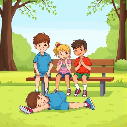 El descanso inesperado en el parque