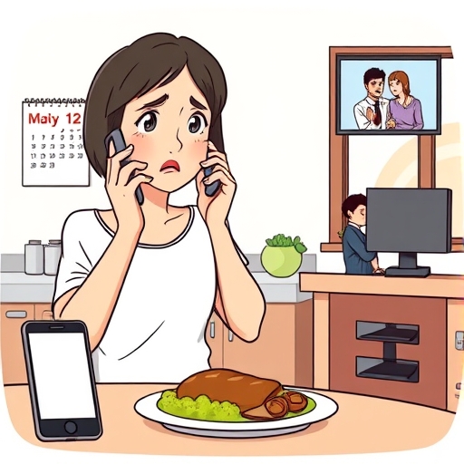 La llamada que congeló la cena