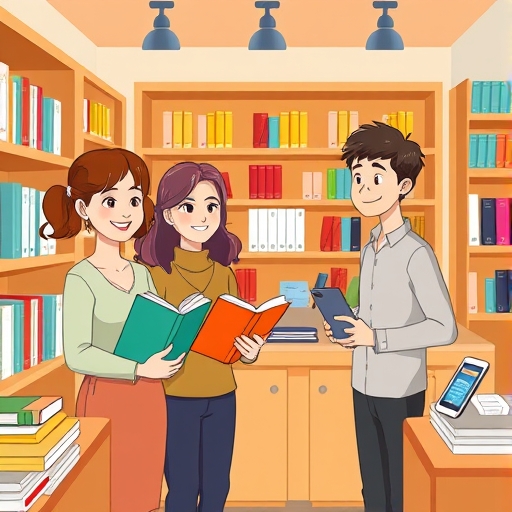 El desafío en la pequeña librería