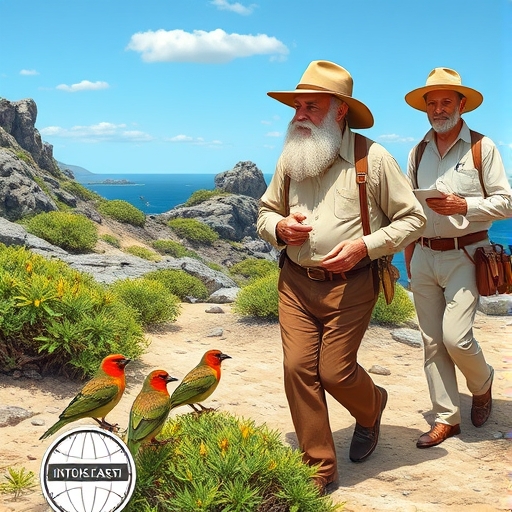 La expedición de Darwin en las Islas Galápagos