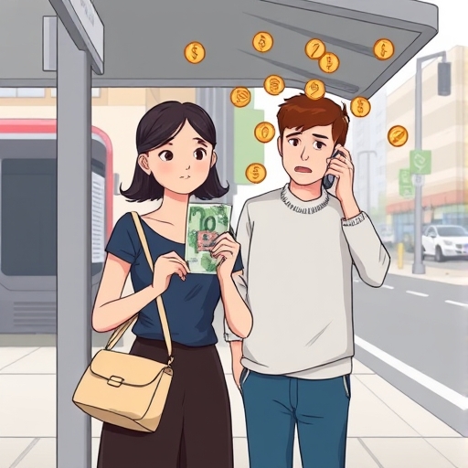 El don inesperado en la parada del autobús