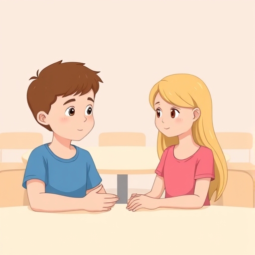 La reconciliación en la cafetería escolar