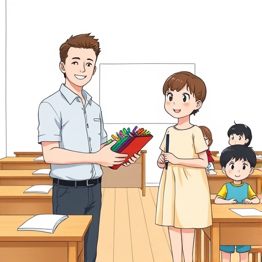 乡村学校的新老师