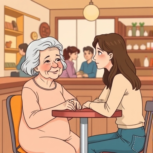 La señora del café y su grito de ayuda