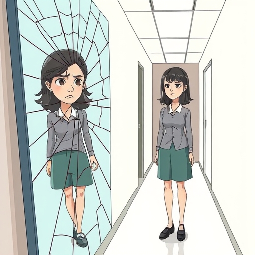 El espejo fragmentado