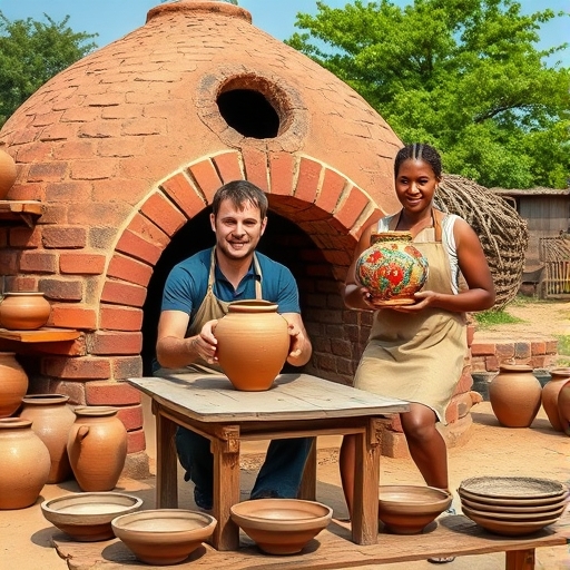 Los talleres de cerámica en la antigua alfarería
