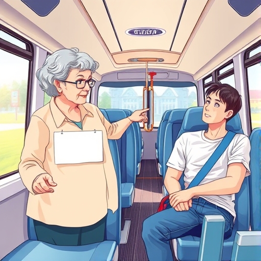 Un lugar reservado en el autobús turístico