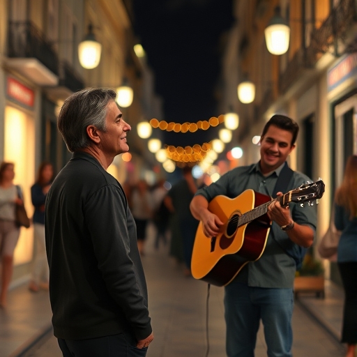 Luces de medianoche en Lisboa