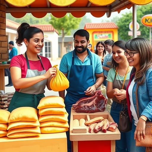 El reto del puesto ambulante