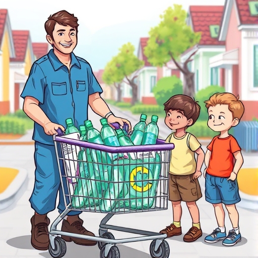 La historia del reciclador del barrio