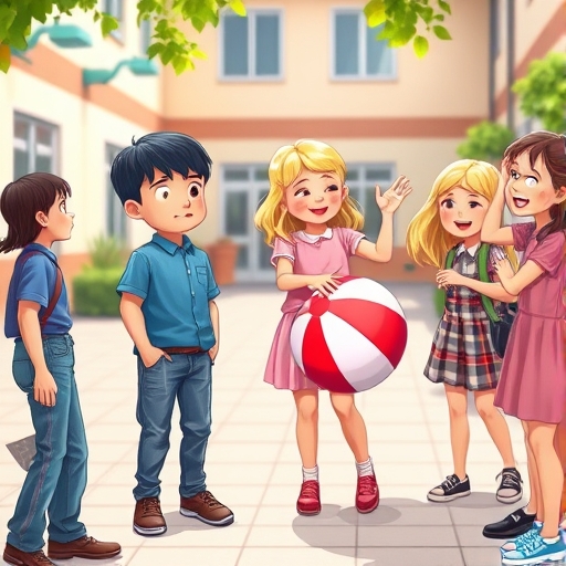 Primer día en la escuela nueva