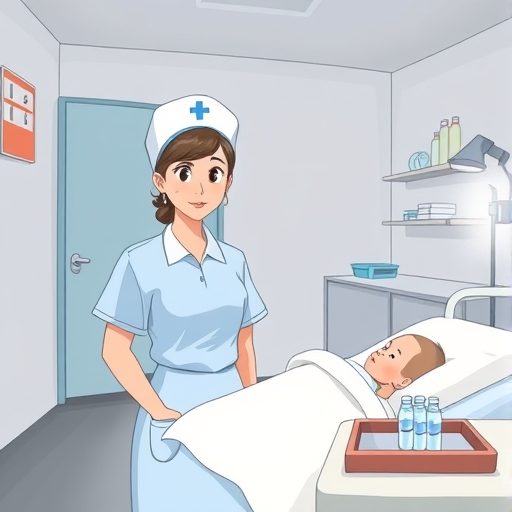 El hospital de noche con Ana, la enfermera novata