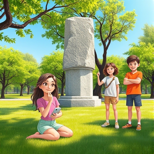 El código secreto en el parque central