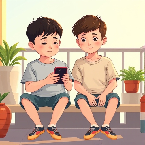 窗边的静默对话