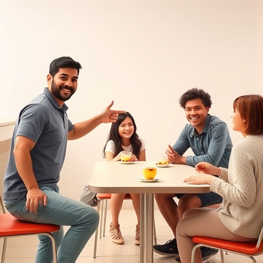 La luz en la cafetería