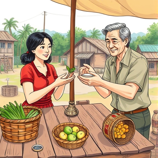 La verdulería y el rincón del trueque