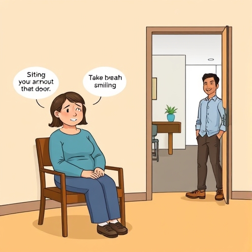 Esperando la entrevista