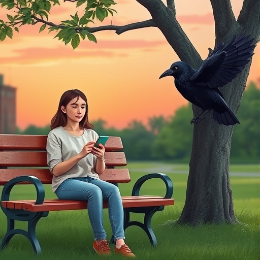 Susurros en el parque al atardecer