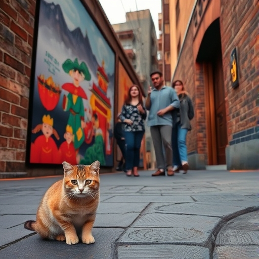 胡同猫的壁画探秘