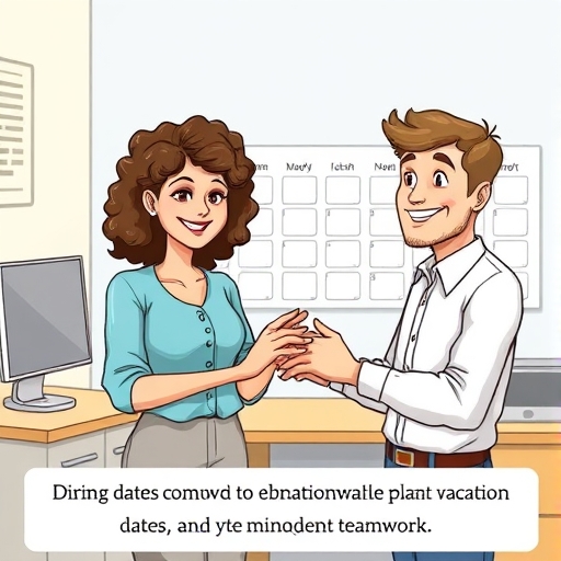 El error en la lista de vacaciones