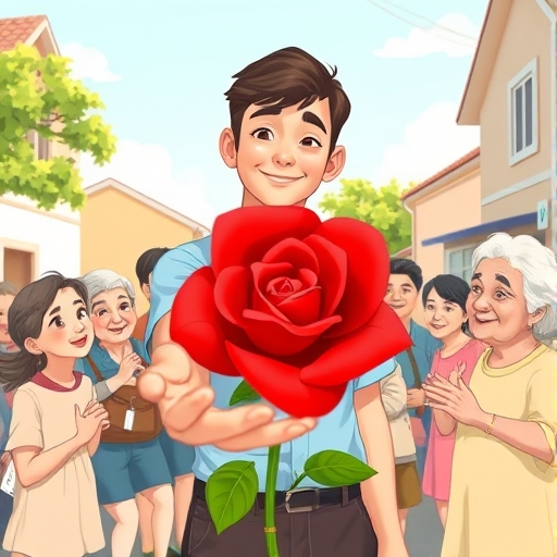 El secreto de la rosa en la plaza