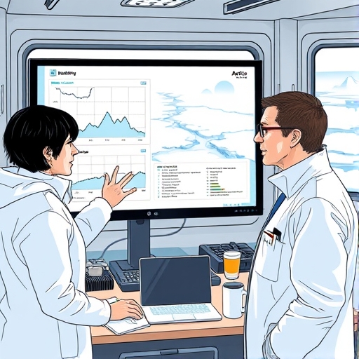 Sombras sobre el glaciar desaparecido