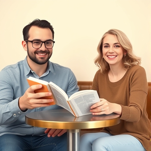 Un libro olvidado en la cafetería