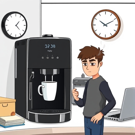 Una cafetera que no perdona