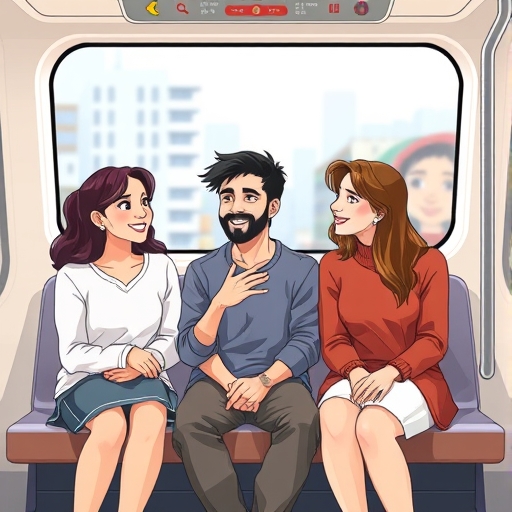 Palabras que viajan en el metro