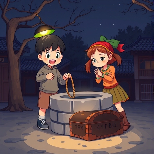 古镇的暗夜宝藏