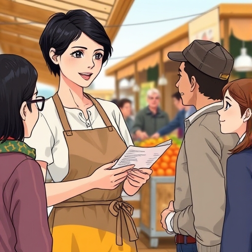 Segundo acto en el mercado local