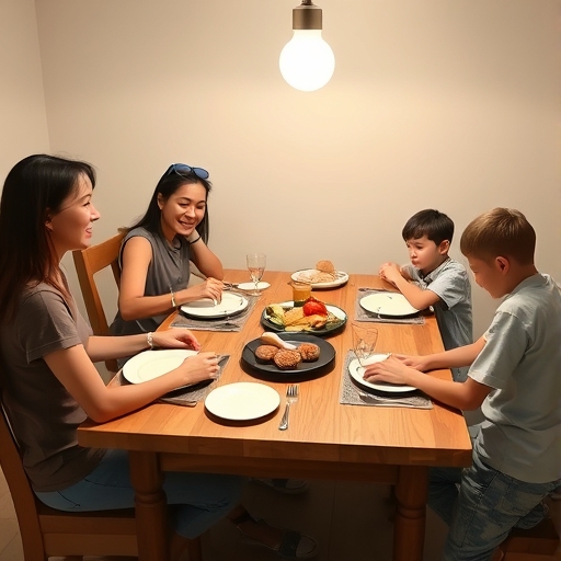 El invitado inesperado en la cena familiar