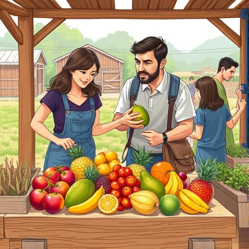 El encanto inesperado del puesto de frutas