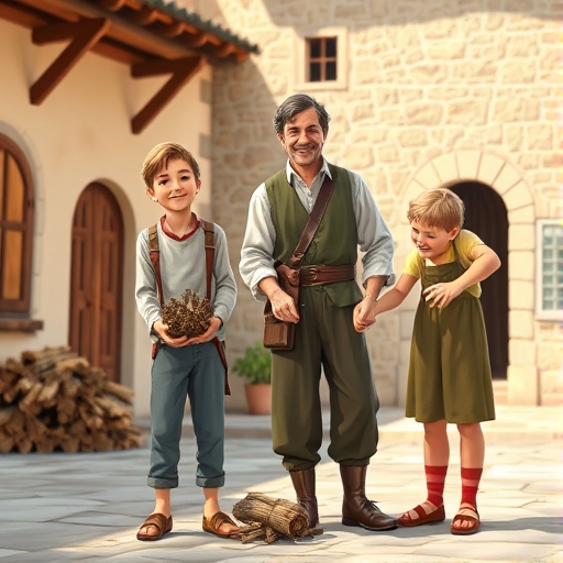 Los celos en la plaza de leña