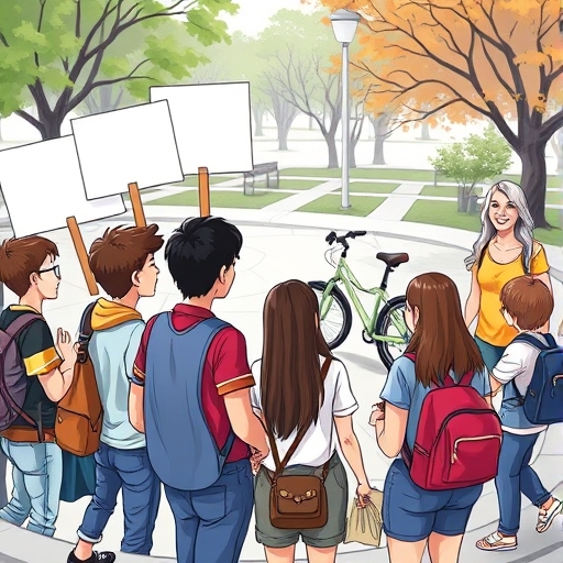 La voz de los jóvenes en la plaza pública