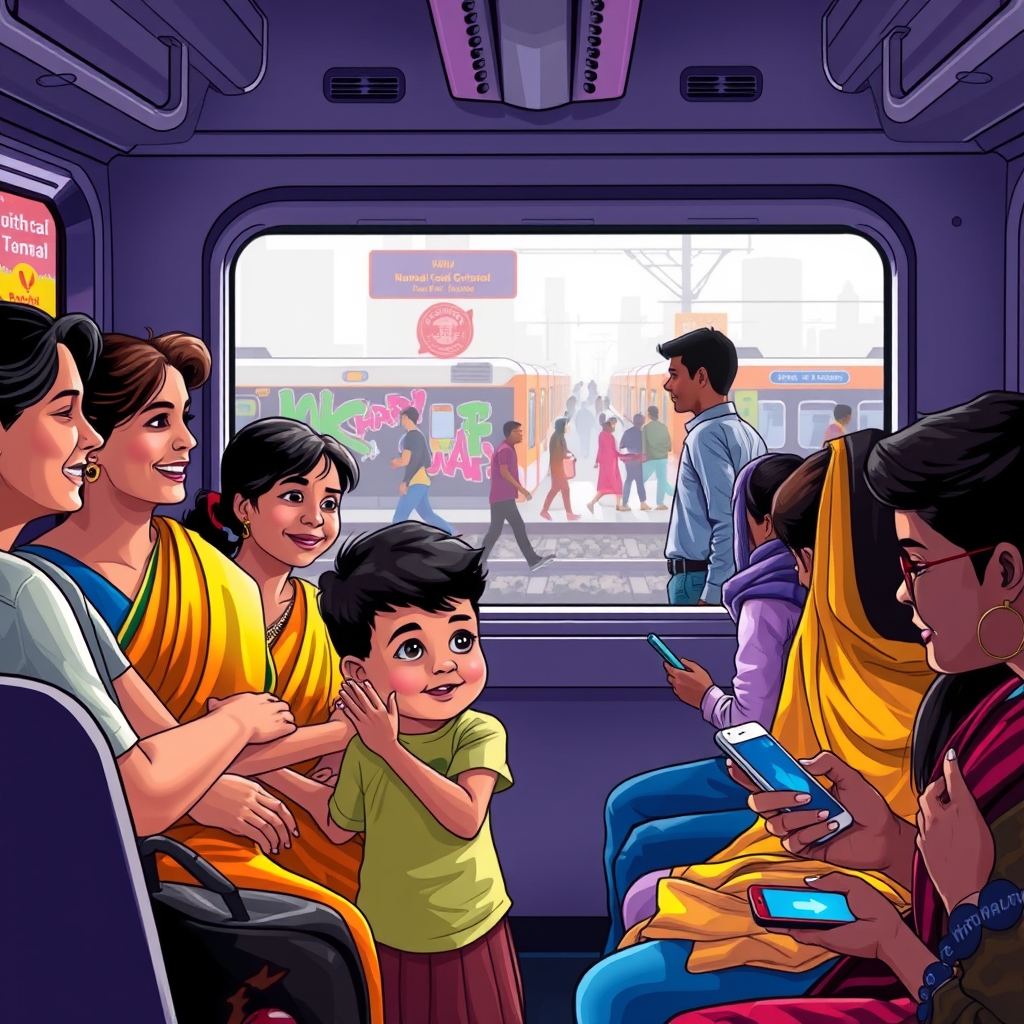 मुम्बई के स्थानीय ट्रेनों का सफर