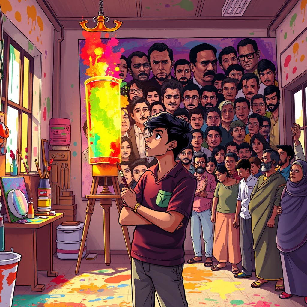 राजनीति का रंग