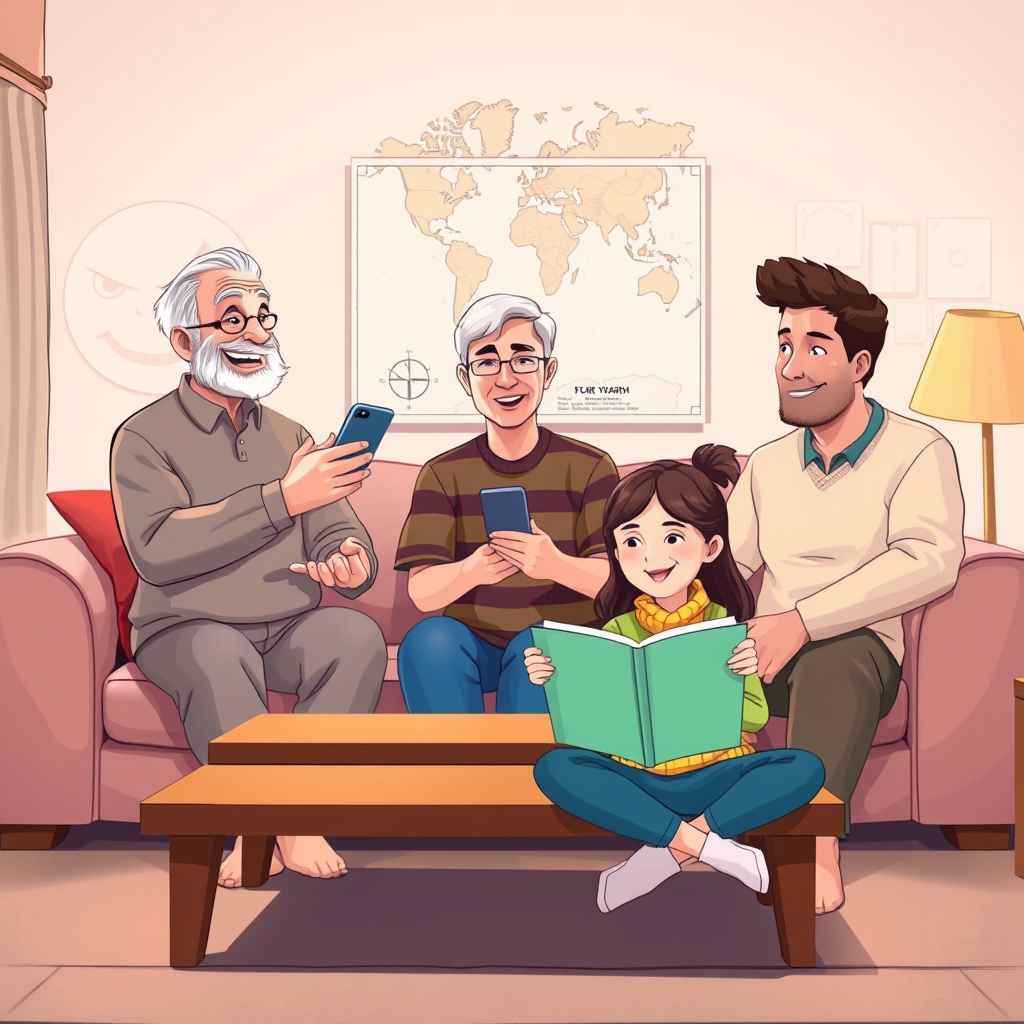 דורות שונים, אותה משפחה