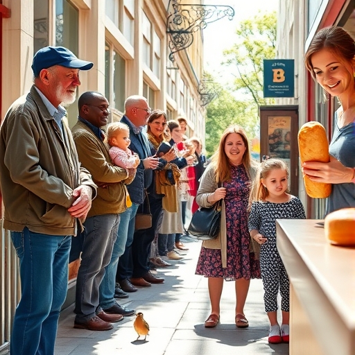 The Long Line at the City Bakery