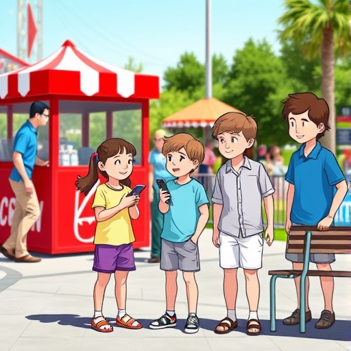 When the Phone Vanishes at the Amusement Park