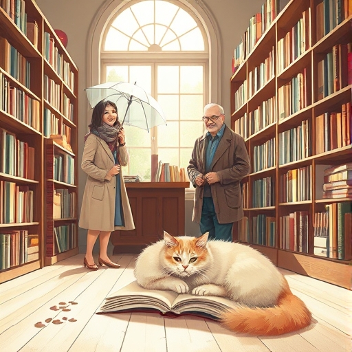 Claws and Clues at the Book Nook