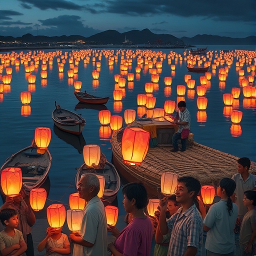 Lanterns Over the Harbor