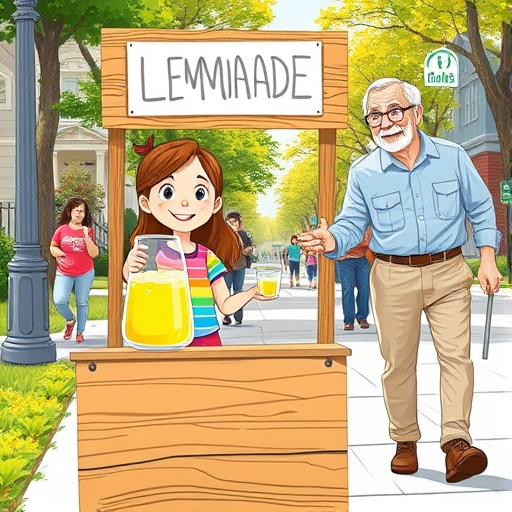 The Lemonade Stand on Maple Street